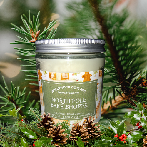 North Pole Bake Shoppe Soy Wax Blend Jar Candle